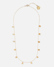 Load image into Gallery viewer, CITRINE DAINTY 14K GOLD FILLED NECKLACE