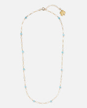 Load image into Gallery viewer, larimar beaded necklace