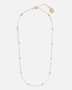larimar beaded necklace