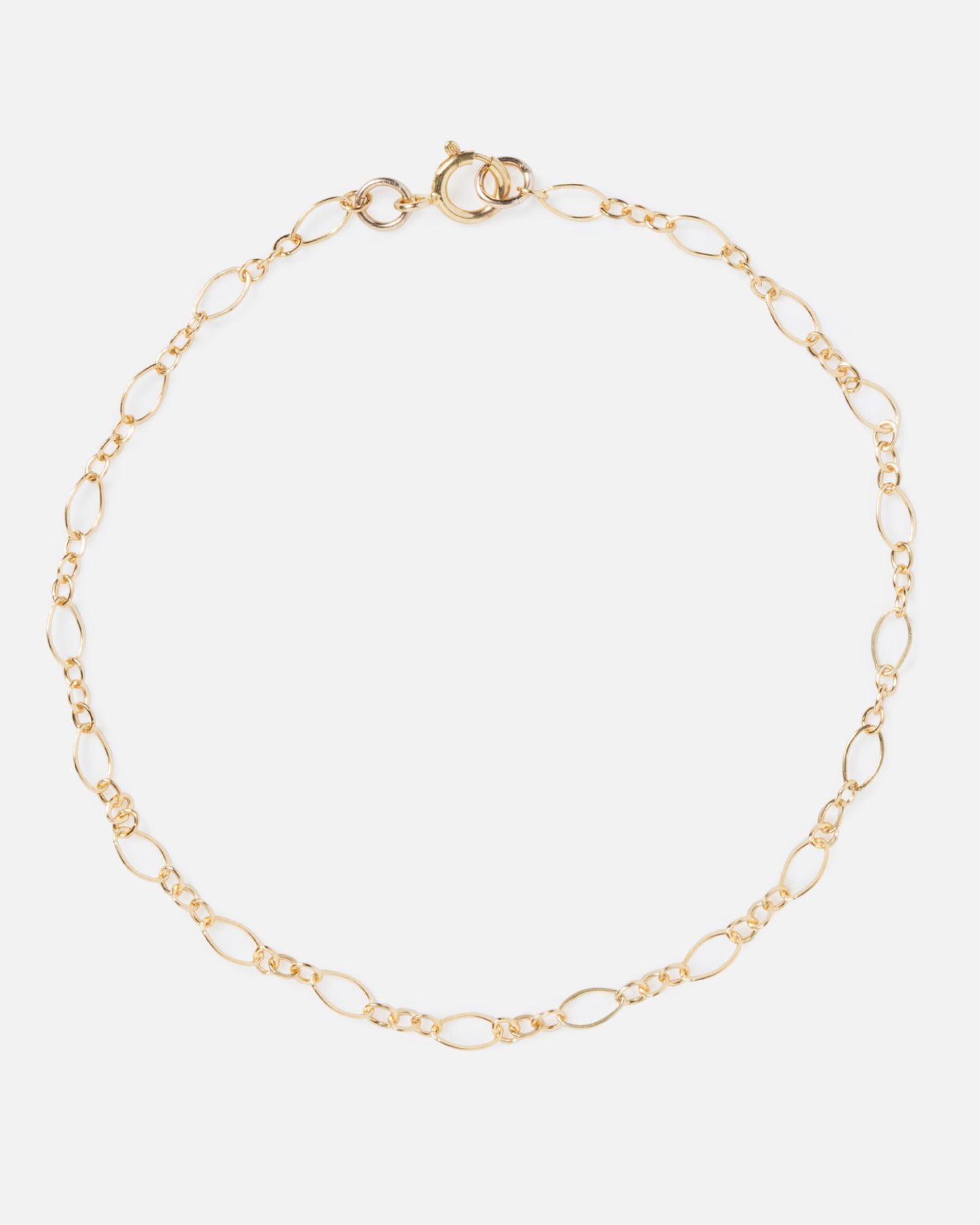 PAPERCLIP 14K GOLD FILLED BRACELET