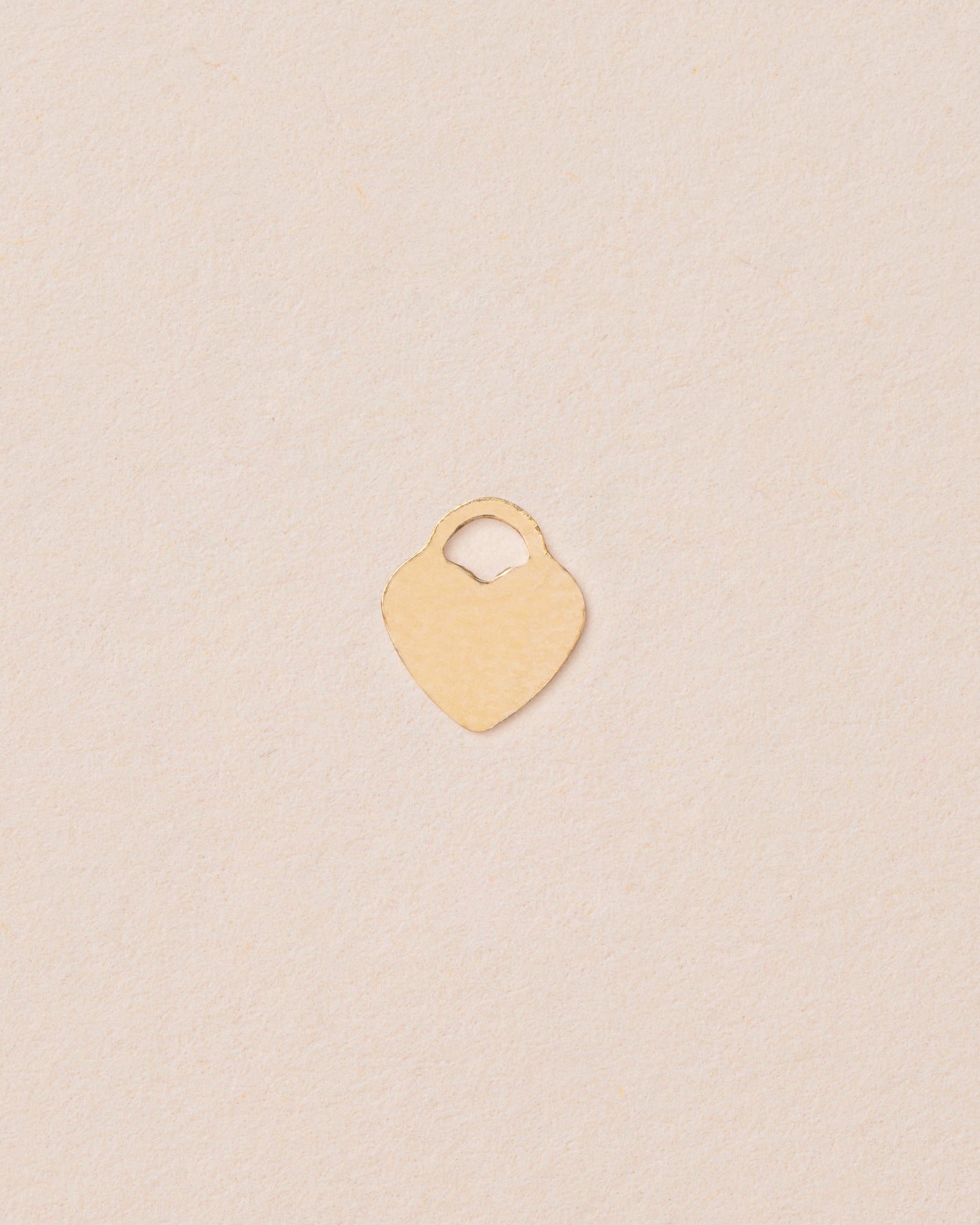 HEART CHARM 14K GOLD FILLED