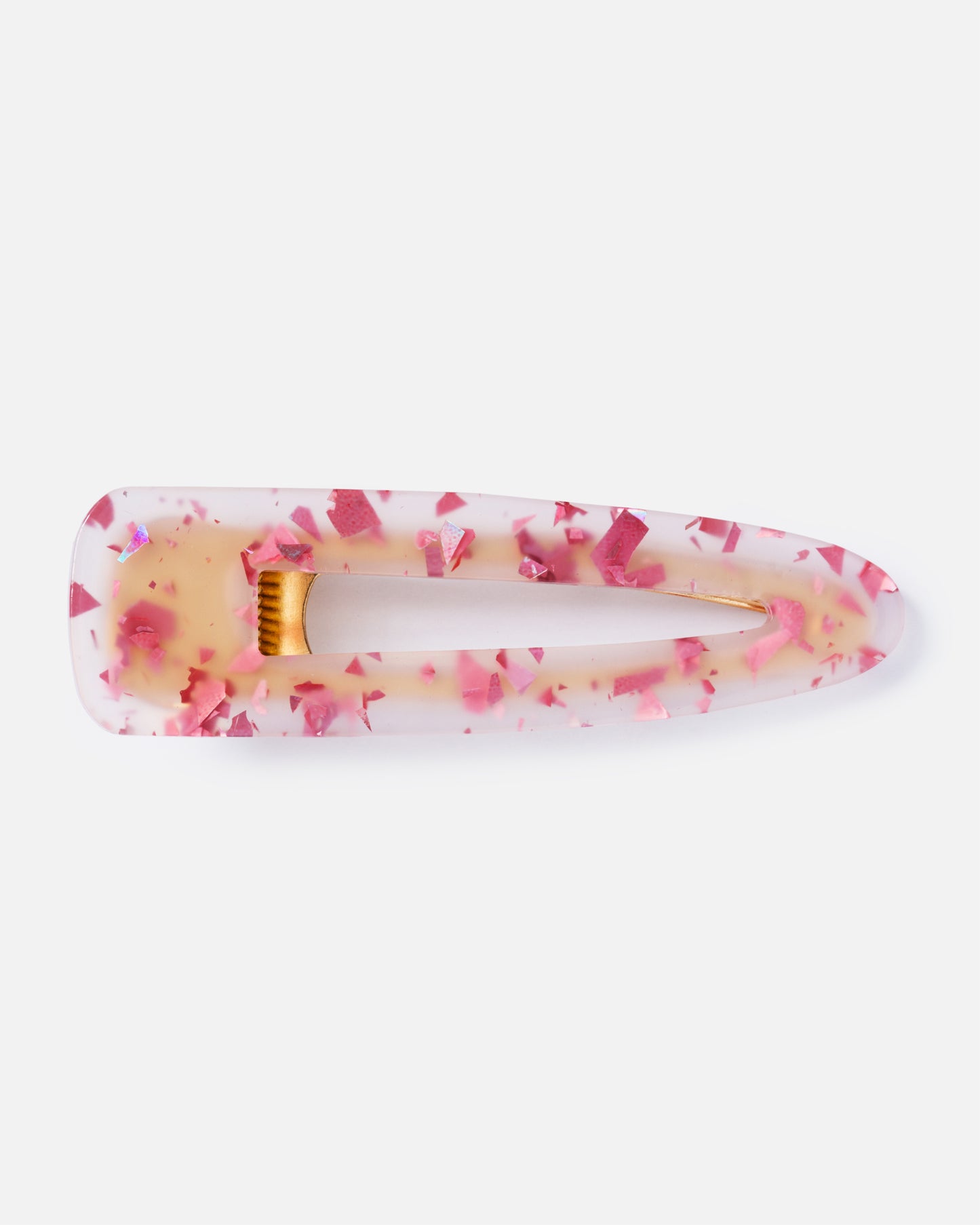 Pink Glitter Clip