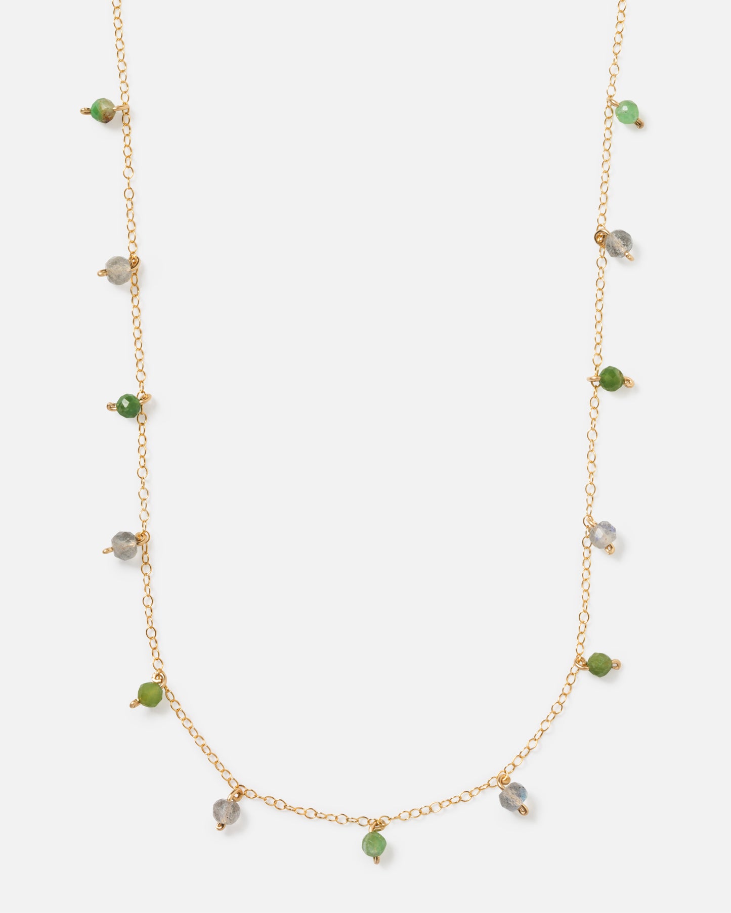 SLYTHERIN 14K GOLD FILLED NECKLACE