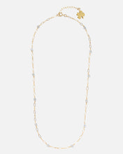 Load image into Gallery viewer, LABRADORITE BEADED 14K GOLD FILLED FANCY CHAIN