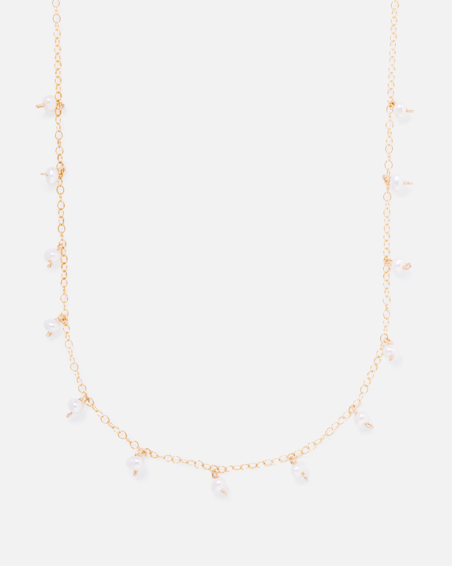 PEARL WILLOW 14K GOLD FILLED LONG NECKLACE