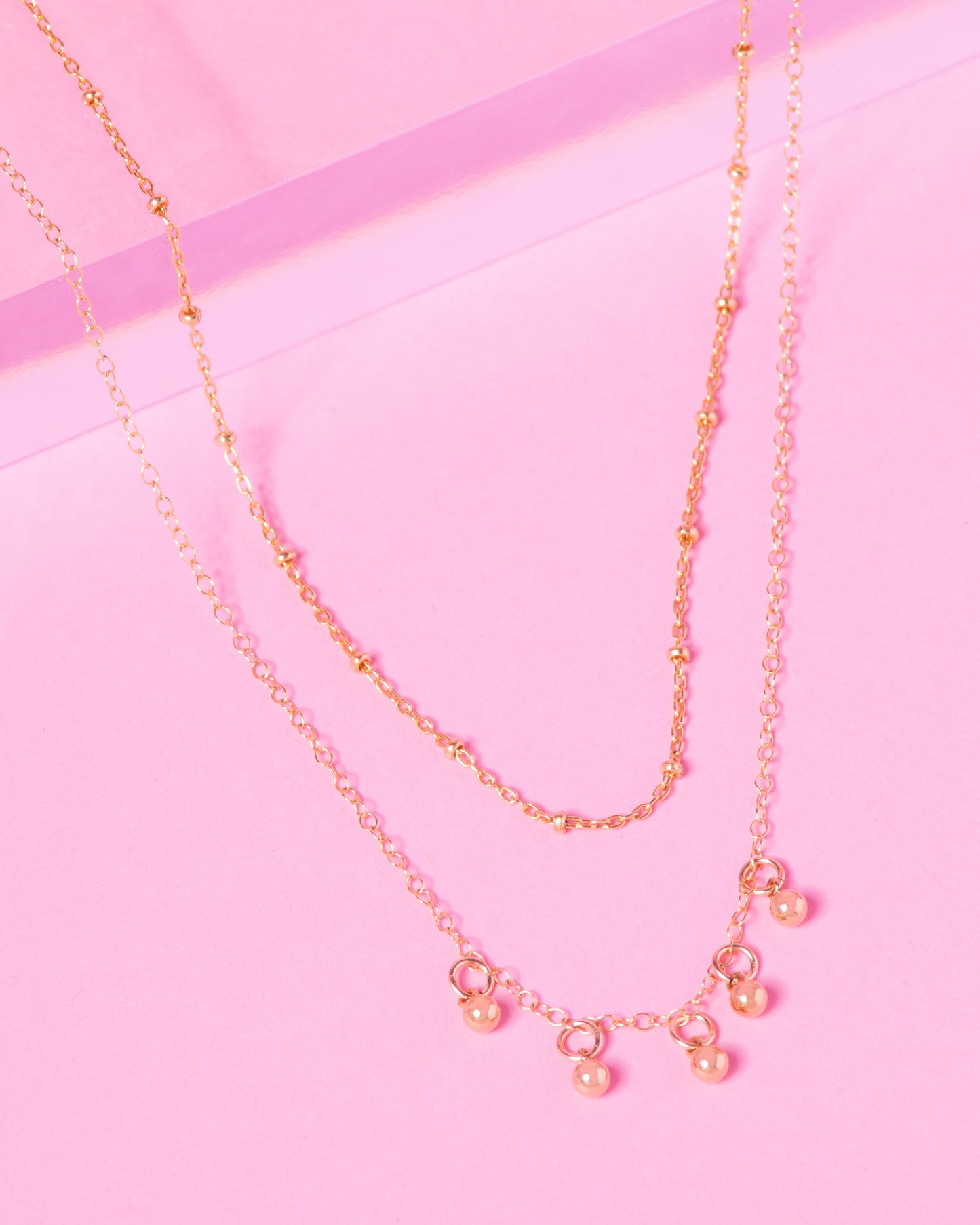 WRECKING BALL 14K GOLD FILLED NECKLACE