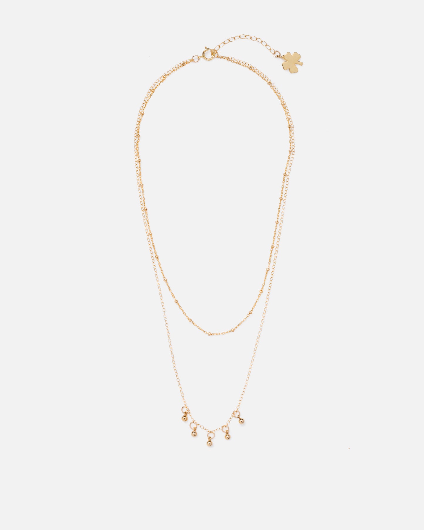 WRECKING BALL 14K GOLD FILLED NECKLACE
