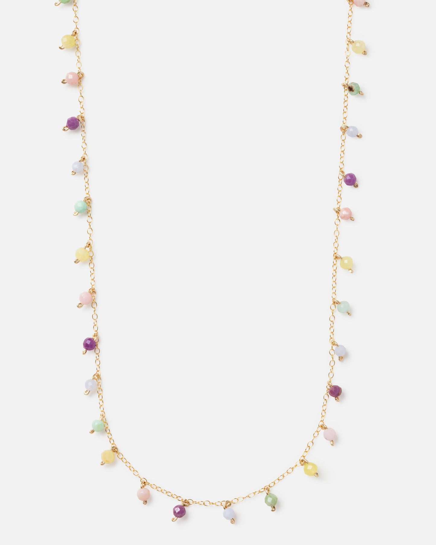 PASTEL SPRINKLES 14K GOLD FILLED NECKLACE