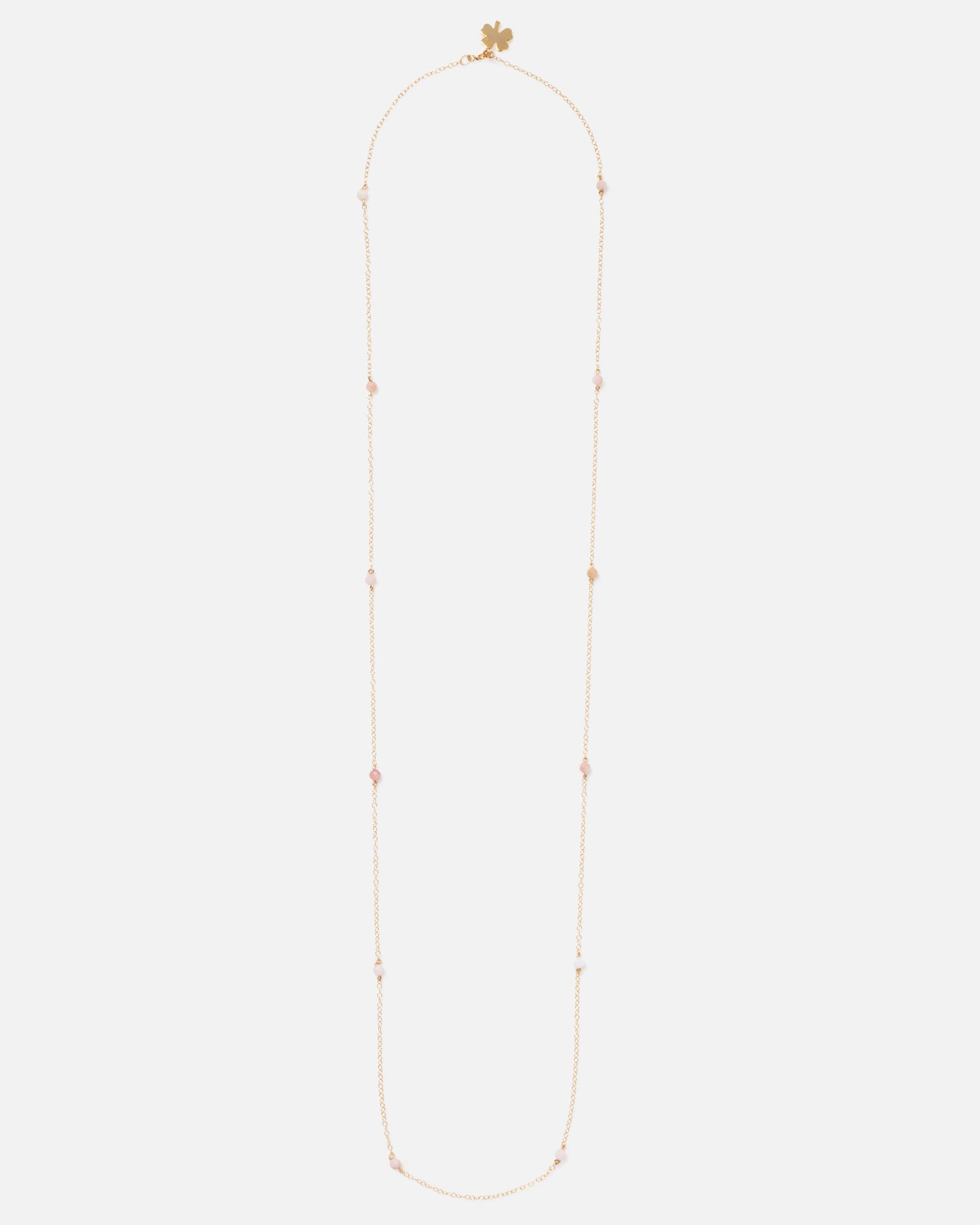 PINK OPAL KATHERINE 14K GOLD FILLED NECKLACE
