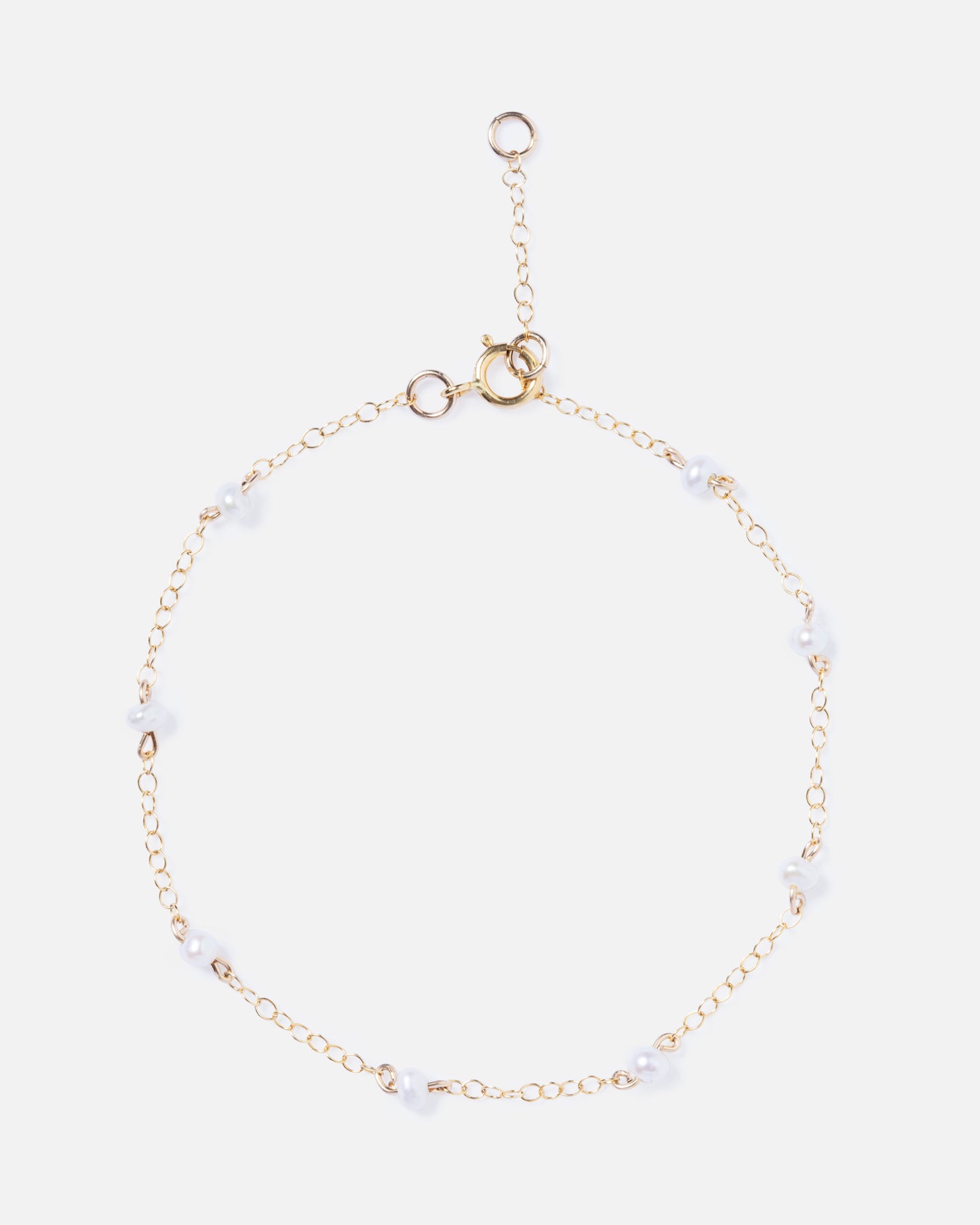 PEARL CONSTELLATION 14K GOLD FILLED BRACELET