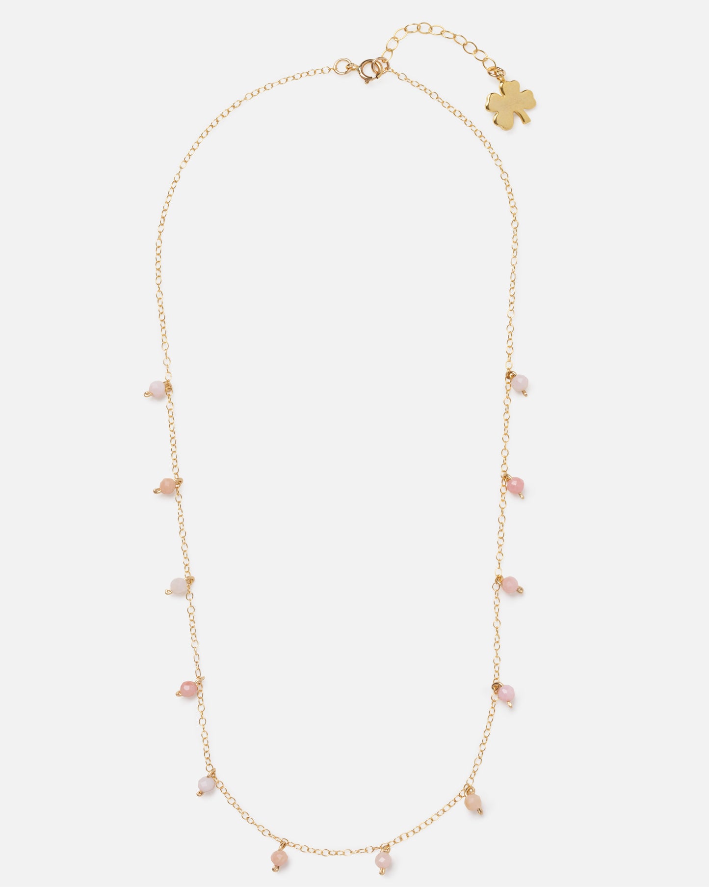 PINK OPAL DAINTY 14K GOLD FILLED NECKLACE