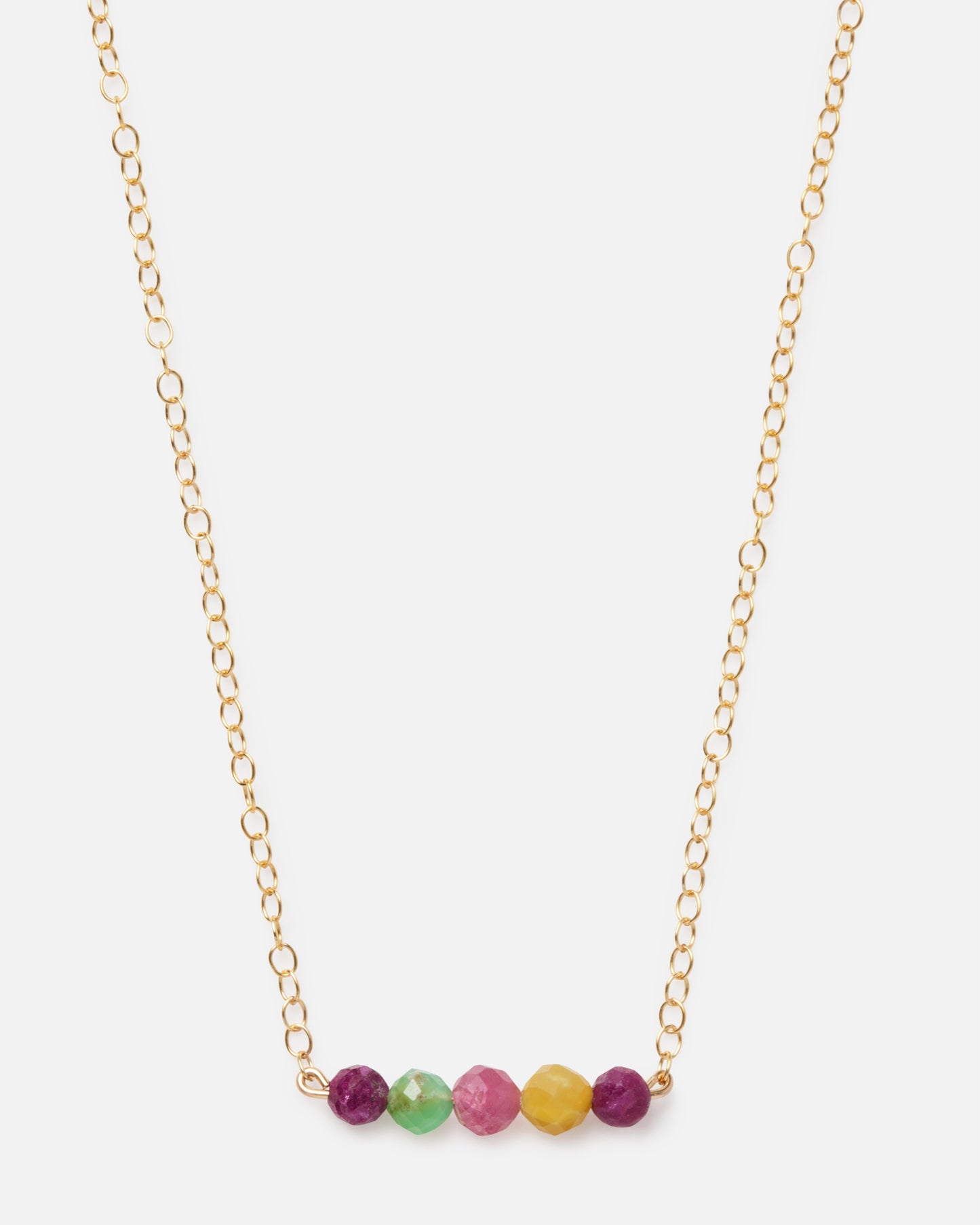 JUICY FRUIT CLUSTER 14K GOLD FILLED NECKLACE