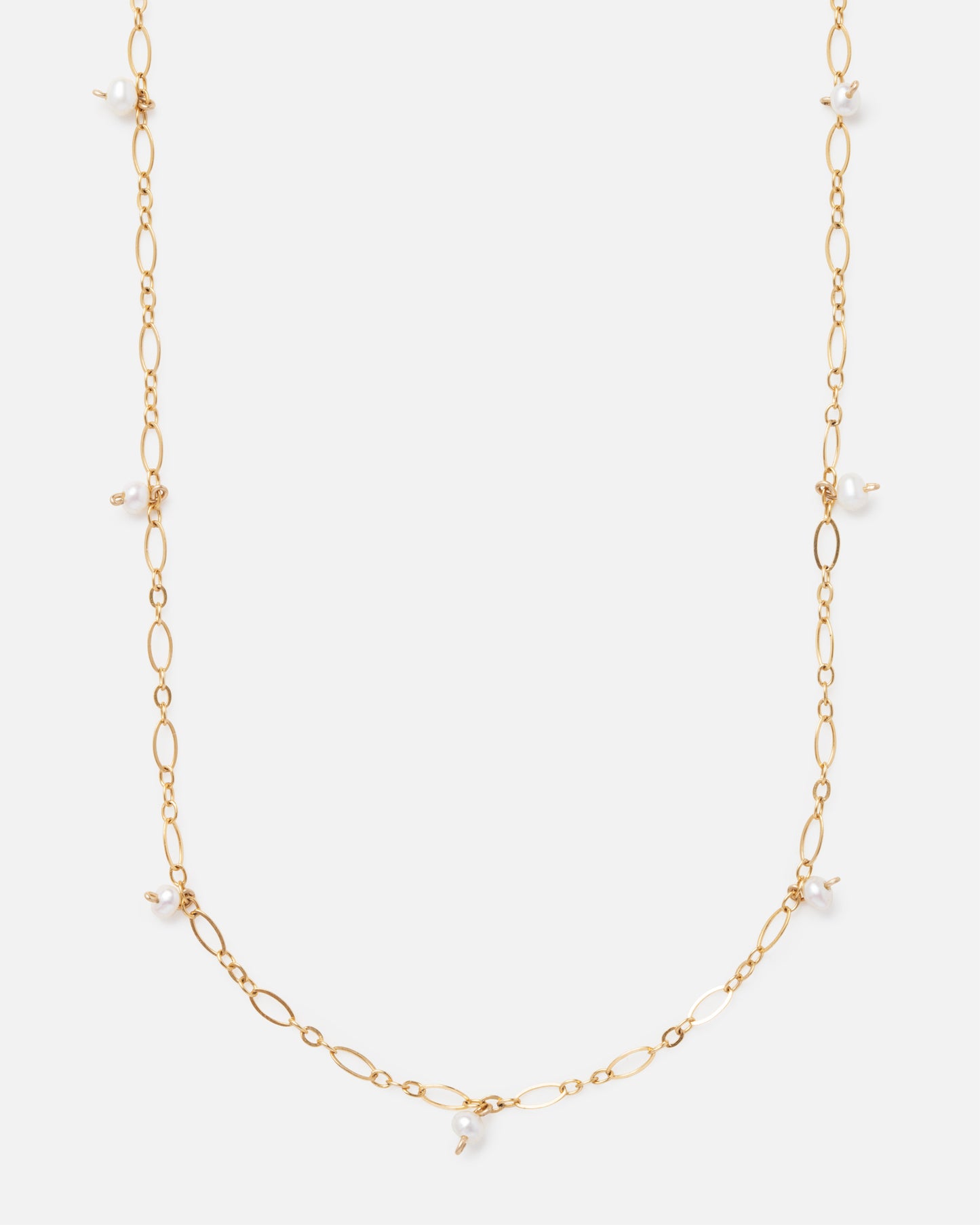 PEARL JANELLE 14K GOLD FILLED NECKLACE