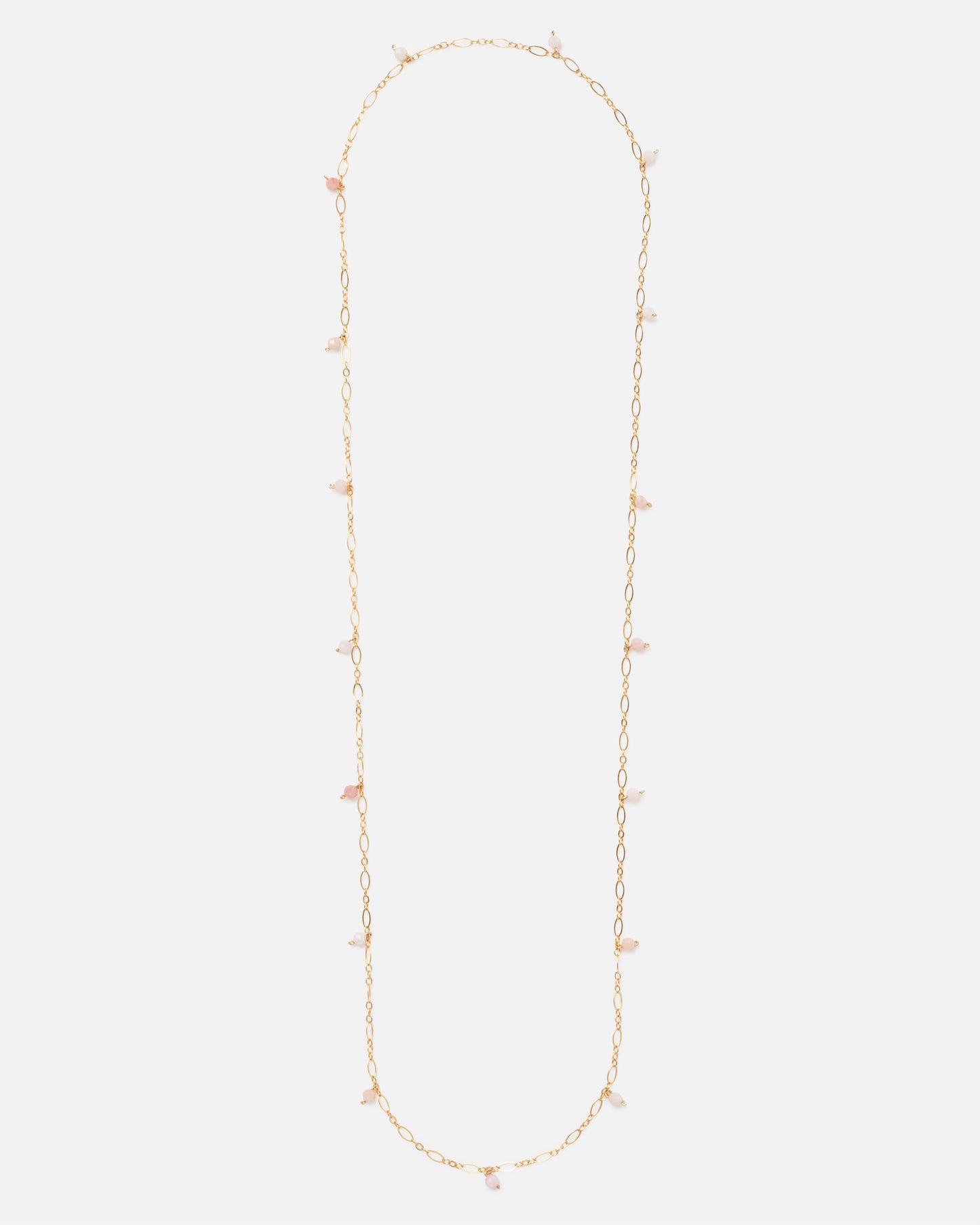PINK OPAL JANELLE 14K GOLD FILLED NECKLACE