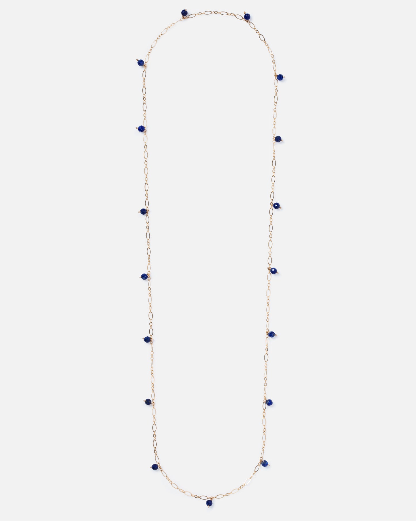LAPIS JANELLE 14K GOLD FILLED NECKLACE