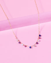 Load image into Gallery viewer, MIDNIGHT OLIVIA 14K GOLD FILLED FANCY CHAIN NECKLACE