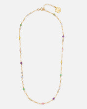 Load image into Gallery viewer, Pastel gold necklace 