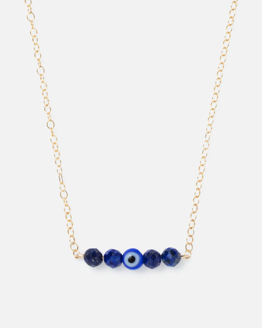 Evil eye cluster beads
