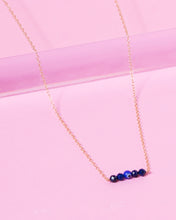 Load image into Gallery viewer, Lapis Evil Eye necklace