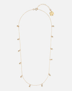 Gold Ball dainty necklace 