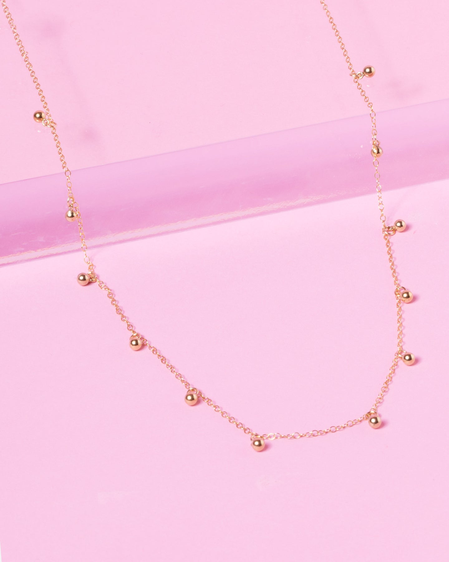 GOLD DAINTY 14K GOLD FILLED NECKLACE