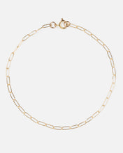 Load image into Gallery viewer, FANCY CHAIN 14K GOLD FILLED BRACELET