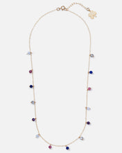 Load image into Gallery viewer, MIDNIGHT DAINTY 14K GOLD FILLED NECKLACE