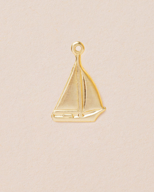 SAILBOAT CHARM 14K GOLD FILLED