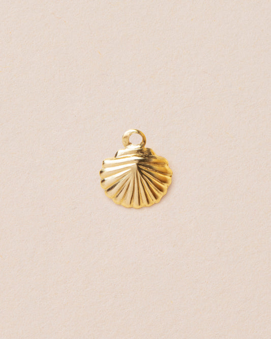 SEASHELL CHARM 14K GOLD FILLED