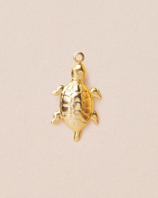 TURTLE CHARM 14K GOLD FILLED