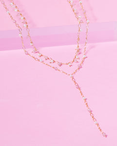 BARBIE DROP 14K GOLD FILLED NECKLACE