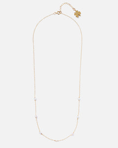 MORGANITE CARMELLA 14K GOLD FILLED NECKLACE