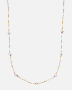 MORGANITE CARMELLA 14K GOLD FILLED NECKLACE