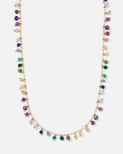 Load image into Gallery viewer, RAINBOW CONFETTI 14K GOLD FILLED SPRINKLED NECKLACE