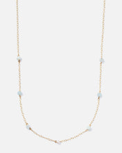 Load image into Gallery viewer, BLUE BERYL CARMELLA 14K GOLD FILLED NECKLACE