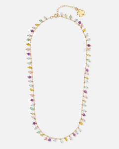 PASTEL CONFETTI 14K GOLD FILLED SPRINKLED NECKLACE