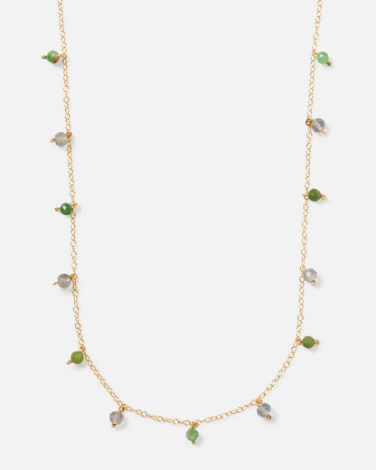 SLYTHERIN 14K GOLD FILLED NECKLACE