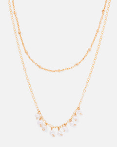 PEARL ELOISE 14K GOLD FILLED DOTTED CHAIN NECKLACE