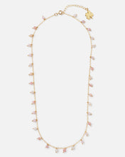 Load image into Gallery viewer, PINK OPAL SPRINKLES 14K GOLD FILLED NECKLACE