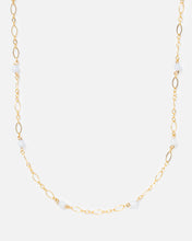 Load image into Gallery viewer, BLUE LACE AGATE BEADED 14K GOLD FILLED FANCY CHAIN