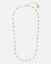 Load image into Gallery viewer, AQUAMARINE SPRINKLES 14K GOLD FILLED NECKLACE