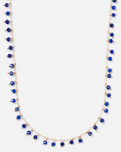 Load image into Gallery viewer, LAPIS CONFETTI 14K GOLD FILLED SPRINKLED NECKLACE