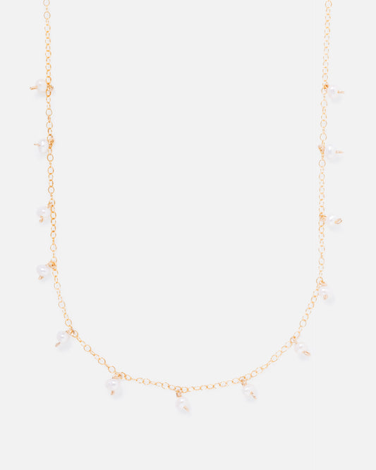 PEARL WILLOW 14K GOLD FILLED LONG NECKLACE