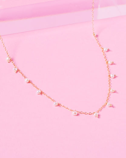 PEARL WILLOW 14K GOLD FILLED LONG NECKLACE