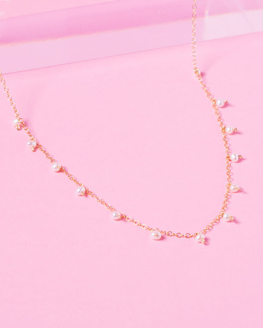 PEARL WILLOW 14K GOLD FILLED LONG NECKLACE