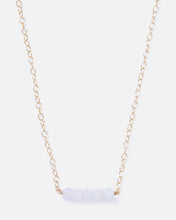 Load image into Gallery viewer, MORGANITE CLUSTER 14K GOLD FILLED NECKLACE