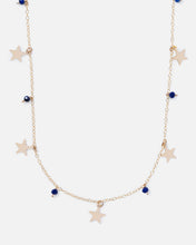 Load image into Gallery viewer, LAPIS MABEL 14K GOLD FILLED STARS NECKLACE