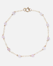 Load image into Gallery viewer, ROSE QUARTZ CONSTELLATION 14K GOLD FILLED BRACELET