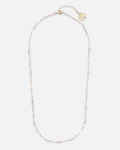Load image into Gallery viewer, PEARL BEADED 14K GOLD FILLED FANCY CHAIN NECKLACE