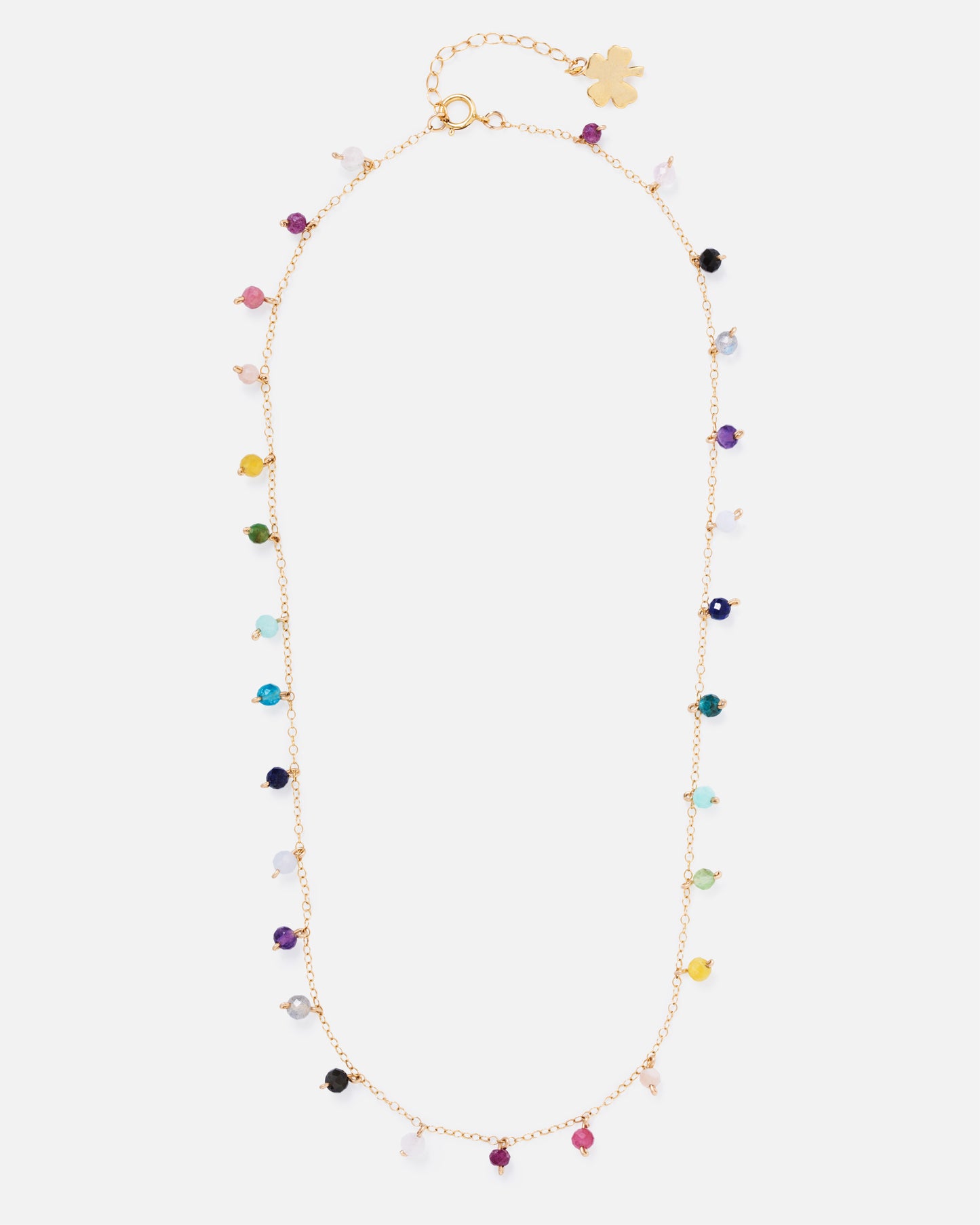 RAINBOW SPRINKLES 14K GOLD FILLED NECKLACE